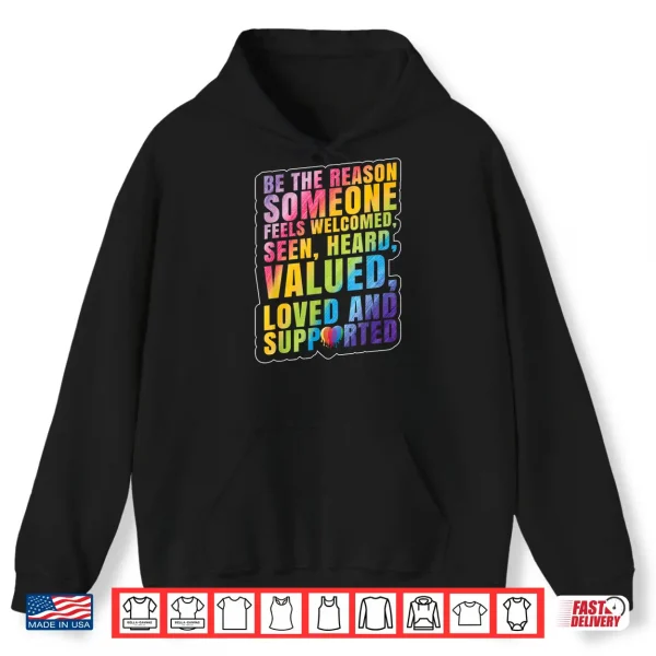 Hoodie LGBTQ Support LGBT Pride Month Shirt