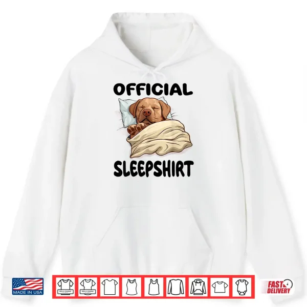 Hoodie Labrador Retriever Official Sleepshirt Pajamas Nightgown Shirt