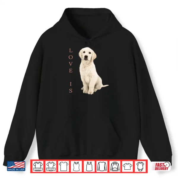 Hoodie Labrador Retriever White Lab Dog Mom Shirt