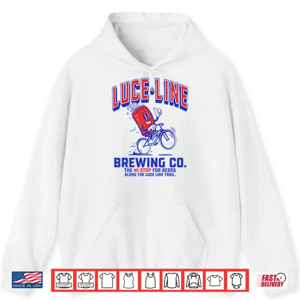 Hoodie Luce Line Brewing Co Trail Beers Shirt