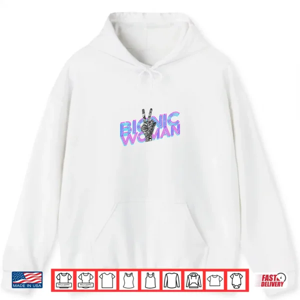 Mens Bionic Woman Funny Injury Accident Retro Vintage Performance Shirt 1 Hoodie Mens Bionic Woman Funny Injury Accident Retro Vintage Performance Shirt