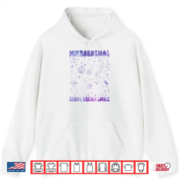 Hoodie Mikrokosmos Shine Dream Smile Twinkling Starlight Astronaut Shirt