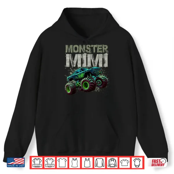Monster Truck Mimi Family Matching Monster Truck Lovers Shirt 1 Hoodie Monster Truck Mimi Family Matching Monster Truck Lovers Shirt