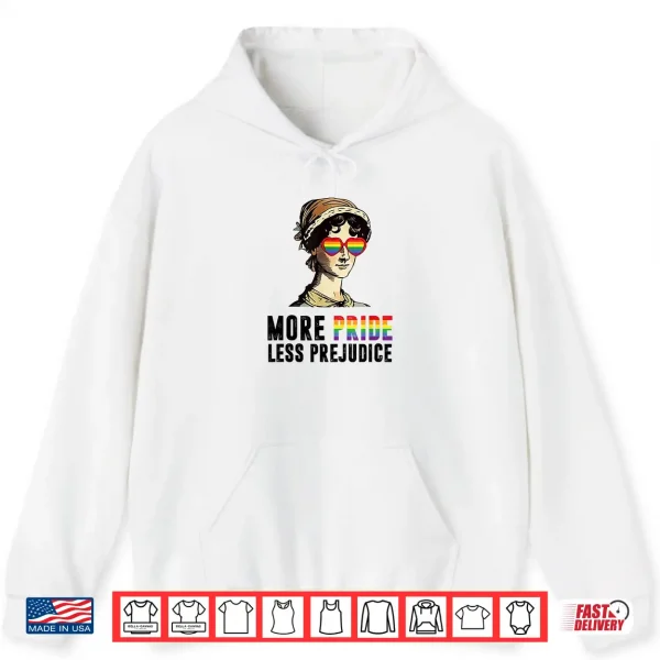 More Pride Less Prejudice Lgbt Gay Proud Ally Pride Month Shirt 1 Hoodie More Pride Less Prejudice Lgbt Gay Proud Ally Pride Month Shirt