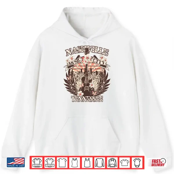 Nashville Music City Tennessee Shirt 1 Hoodie Nashville Music City Tennessee Shirt