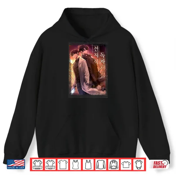 Hoodie Omniscient Readers Viewpoint Kim Dokja Manga Webtoon Shirt