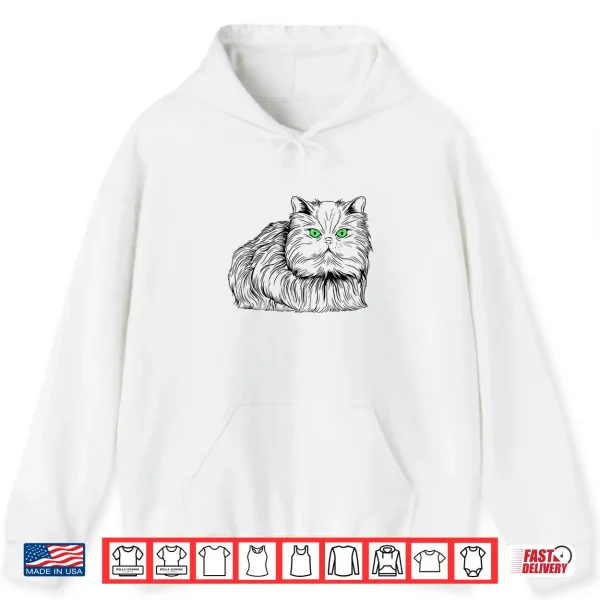 Hoodie Persian Cat Shirt