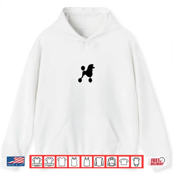 Hoodie Poodle Skirt T Shirt Costume Black Poodle