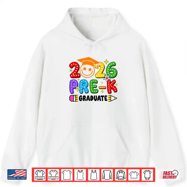 Hoodie Pre K Graduation 2026 Preschool Graduate Shirt