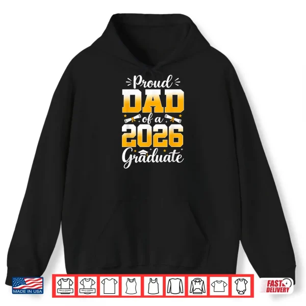 Hoodie Proud Graduate Senior 2026 Family Matching Shirt