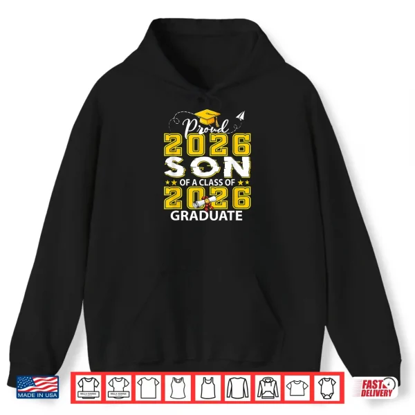 Hoodie Proud Relative Of A Class Of 2026 Graduate Family Shirt
