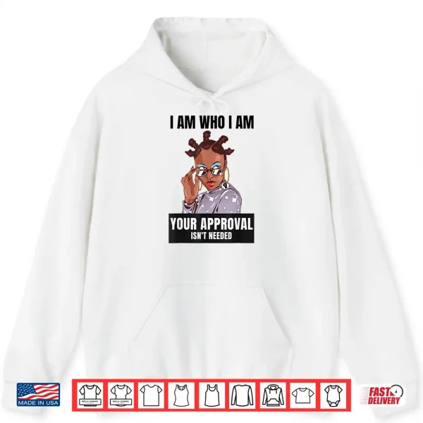 Hoodie Sassy Black Queen Black History African American Ladies Shirt