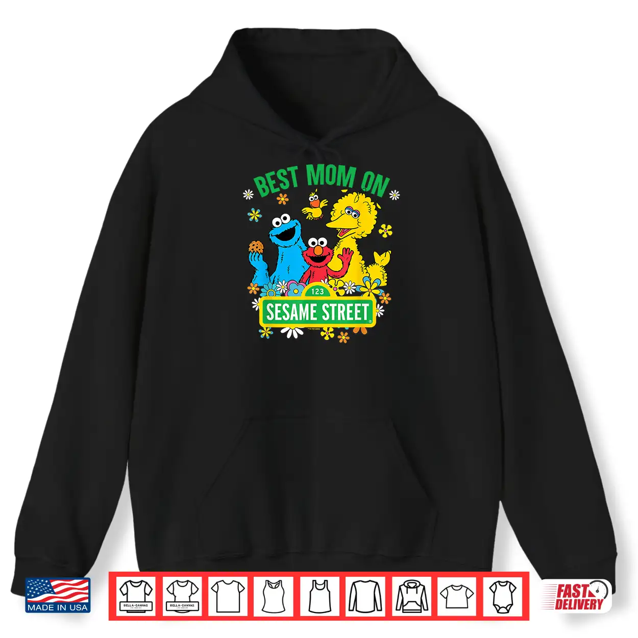 Sesame Street Mother’S Day Best Mom On Sesame Street Shirt Sesame Street Mother’S Day Best Mom On Sesame Street Shirt