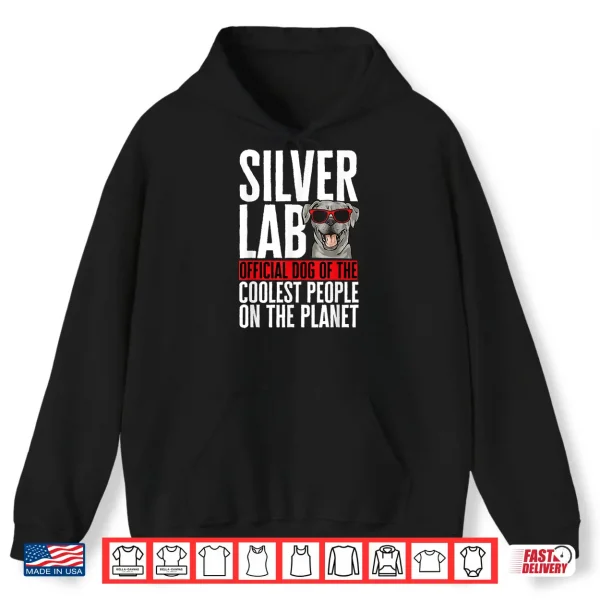 Hoodie Silver Labrador Retriever Silver Lab Shirt