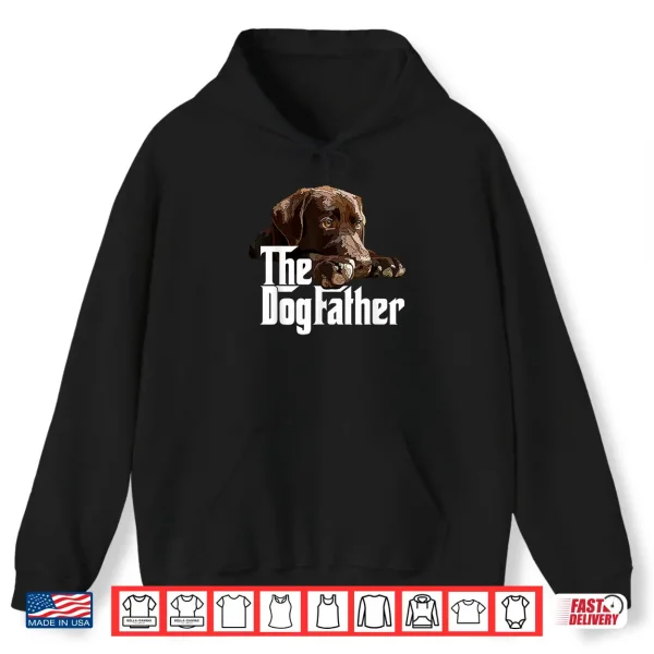 Hoodie The Dog Parent Brown Labrador Chocolate Retriever Lab Shirt