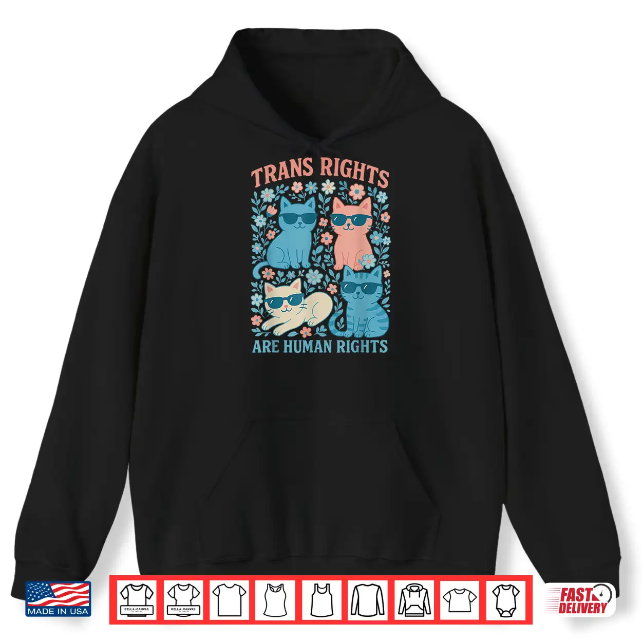 Trans Rights Are Human Rights Cat Lgbt Shirt Gay Pride Month Shirt Trans Rights Are Human Rights Cat Lgbt Shirt Gay Pride Month Shirt