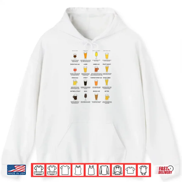 Hoodie What Your Beer Says About You Beer Styles Shirt