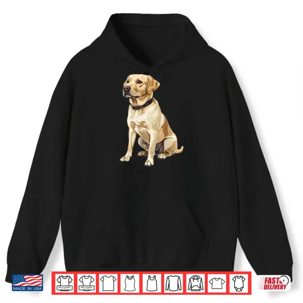 Hoodie Yellow Labrador Retriever Shirt