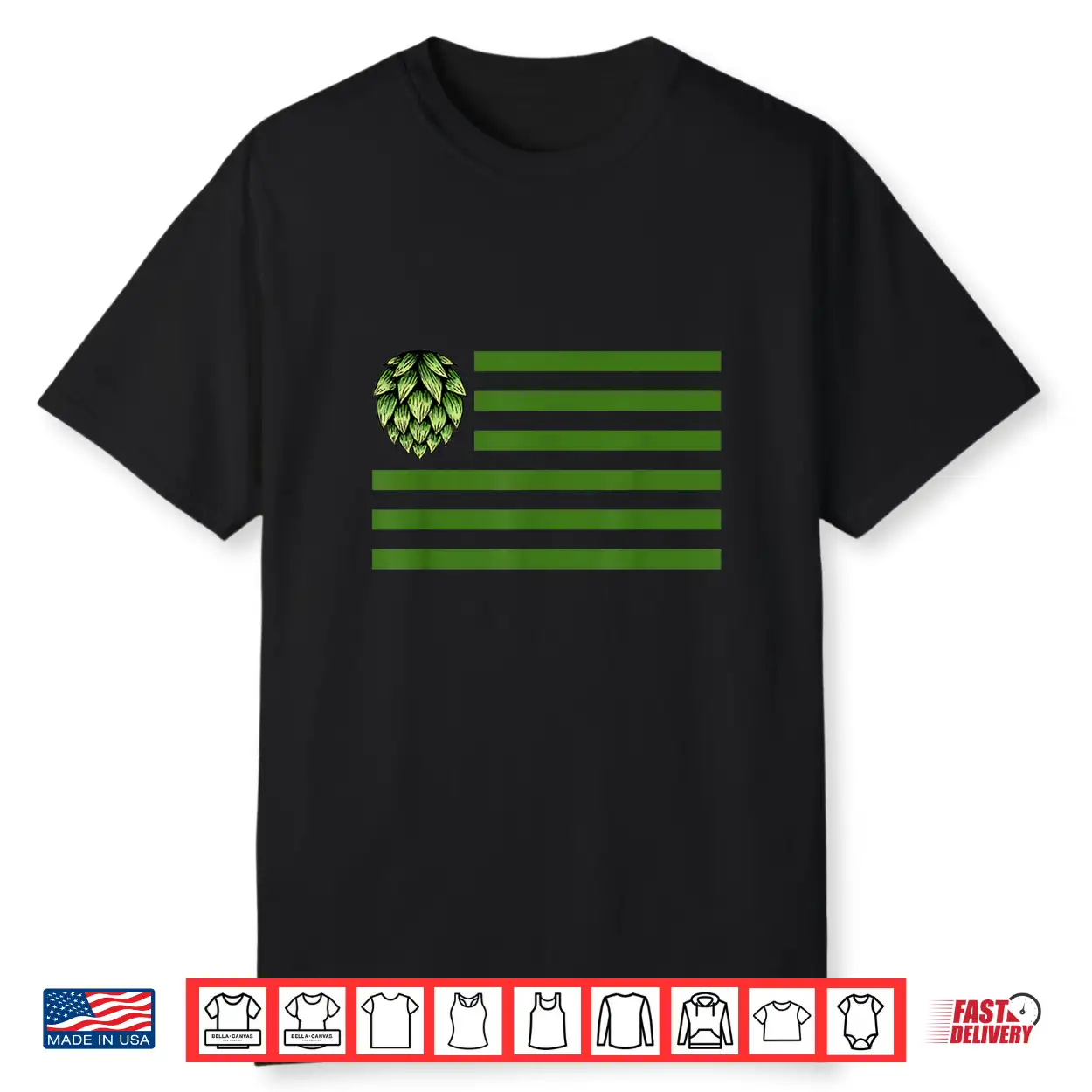 Hop Flag Shirt Beer Lovers Shirt Craft Beer Enthusiast Shirt Hop Flag Shirt Beer Lovers Shirt Craft Beer Enthusiast Shirt