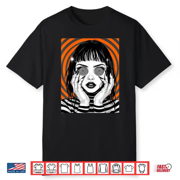 Horror Anime Manga Aesthetic Japanese Creepy Kawaii Goth Shirt