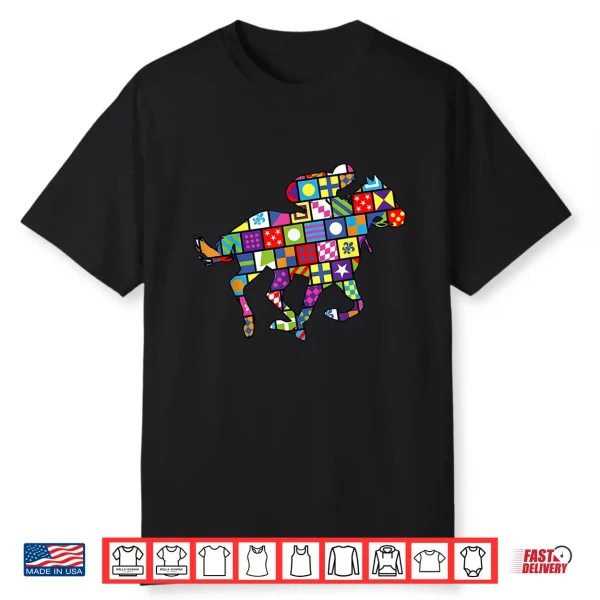 Horse Lover Derby Horse Racing Funny Racing Silks Jockey Shirt