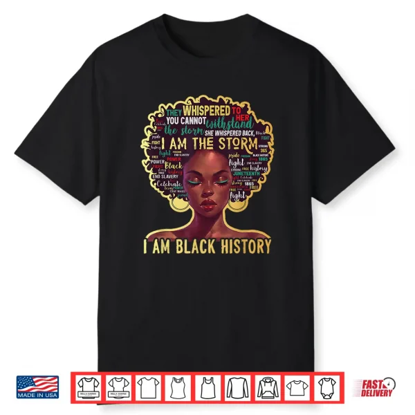 I’M Black History Shirts For Women African American Women Shirt