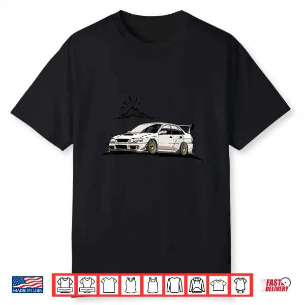 Jdm Rally Racer Japanese Modified Race Car Shirt