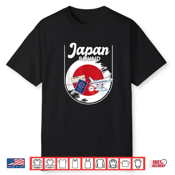 Japan Bound Vacation Tour Country Travel Trip Matching Shirt