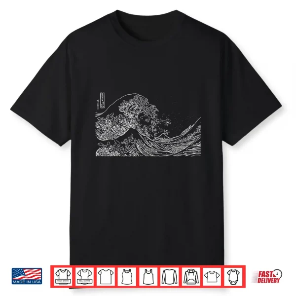 Japan Wave Ocean Traditional Japanese Graphic Shirt