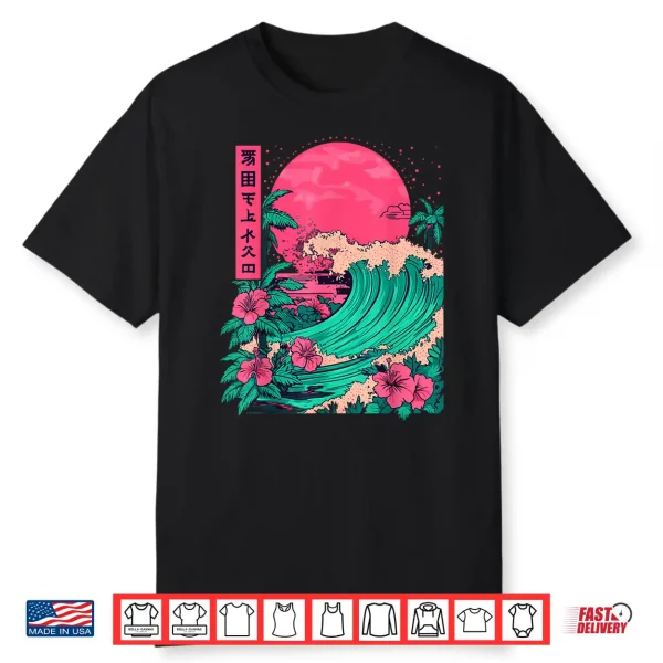 Japanese Beach Tropical Beach Anime Japan Shirt
