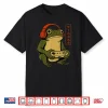 Japanese Gamer Frog Art Men Women Boys Funny Vintage Gaming Shirt