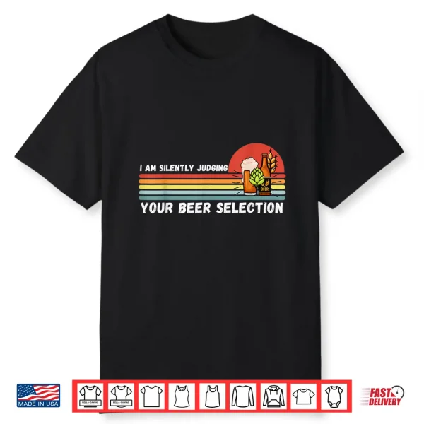 Judging On Beer Craft Beer Shirts For Men Women Vintage Shirt