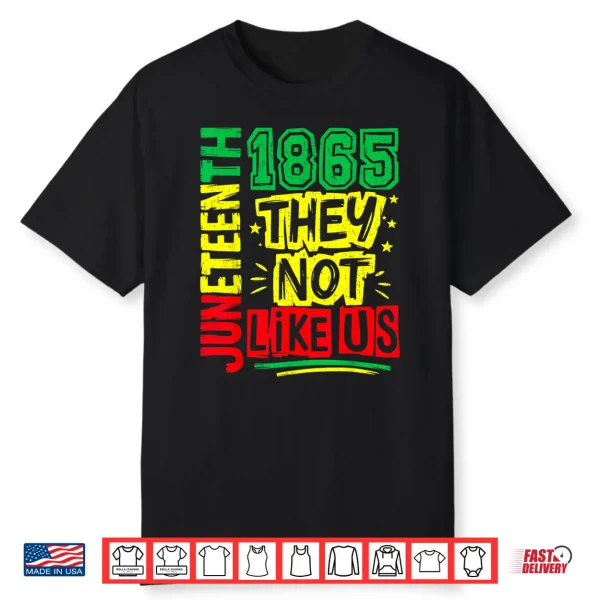 Juneteenth 1865 Black History Month Black Lives Matter Men Shirt