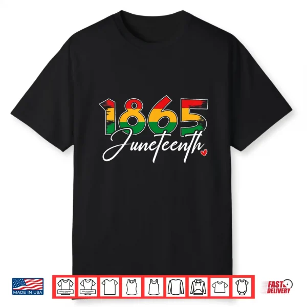 Juneteenth 2024 Celebrate Black Freedom 1865 Juneteenth Men Shirt