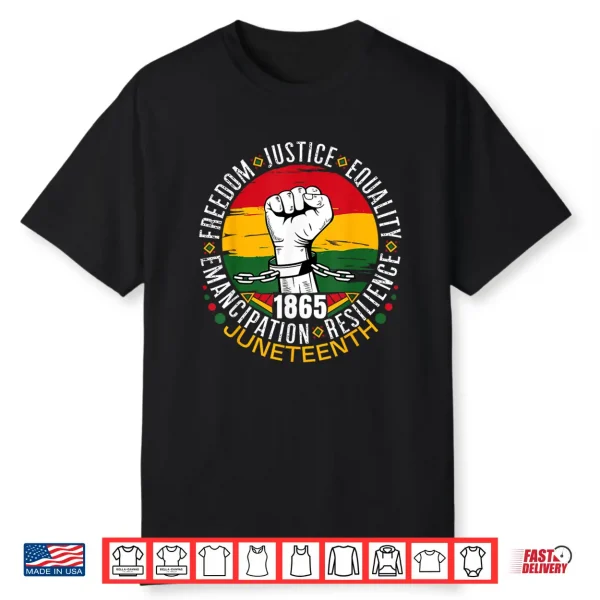 Juneteenth African American Black History 1865 Juneteenth Shirt
