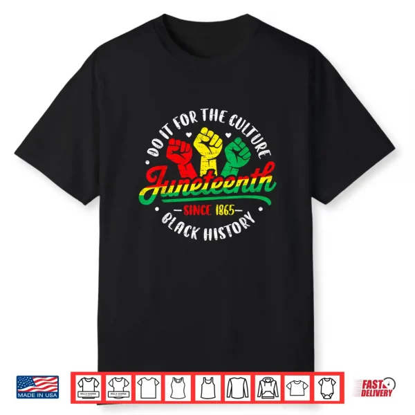 Juneteenth Freedom Day African June 19Th Black Heritage Shirt
