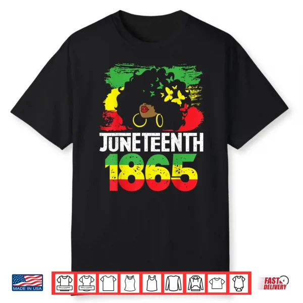 Juneteenth Is My Independence Day Black Women Black Pride Shirt