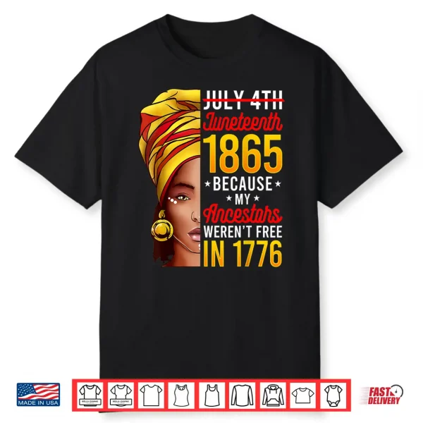 Juneteenth Tshirt Women Juneteenth Shirts African American Shirt