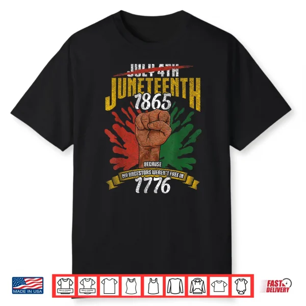 Juneteenth Tshirt Women Juneteenth Shirts For Men Juneteenth Shirt