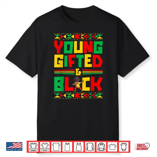 Juneteenth Young Black Boy African American History Boy Shirt