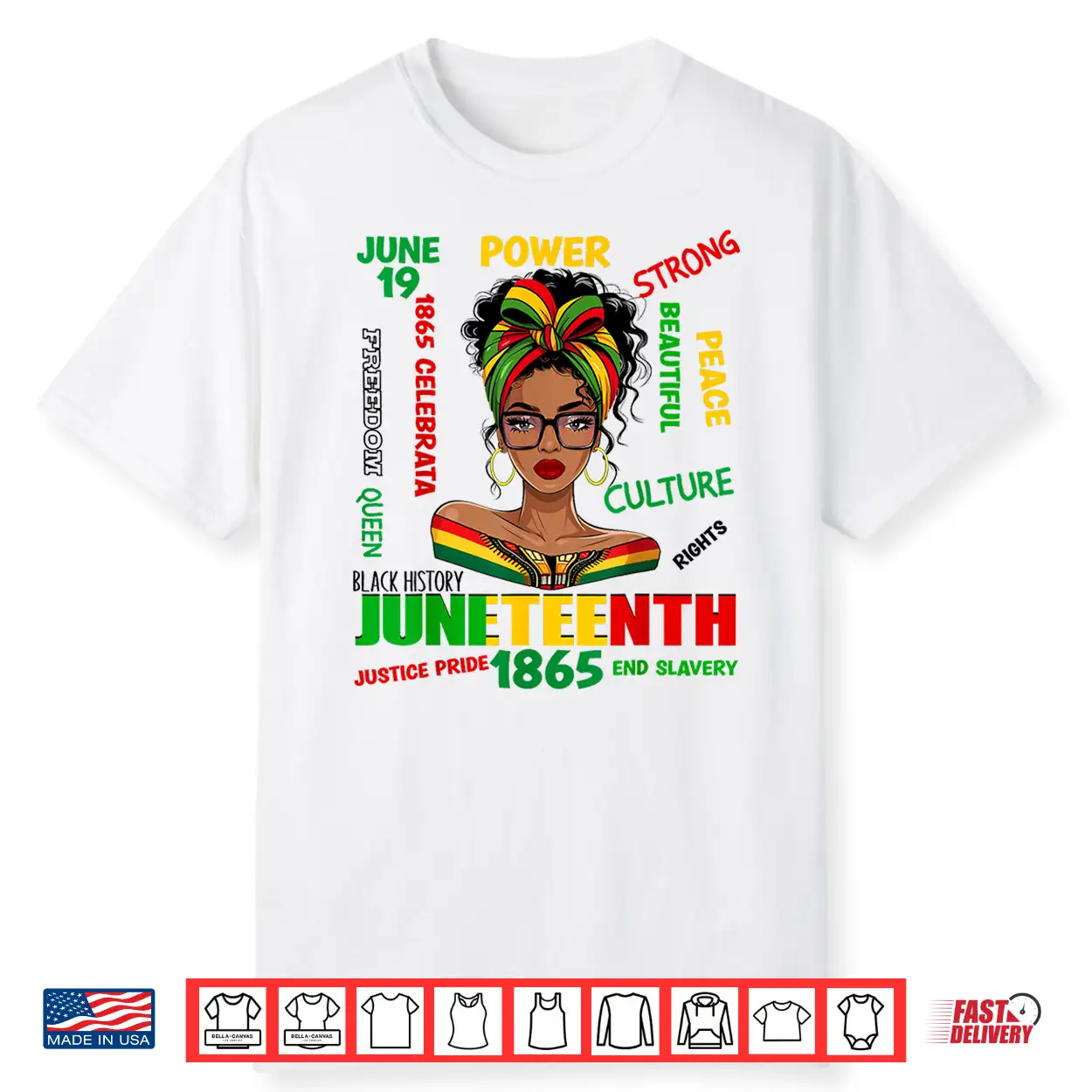 Juneteenth Women Girls Funny 1865 African American Black Shirt Juneteenth Women Girls Funny 1865 African American Black Shirt