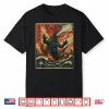 Kaiju Monster Japanese Anime Vangogh Painting Art Graphic Shirt