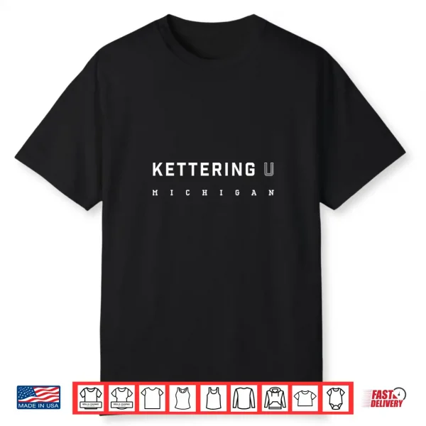Kettering Michigan Mi College University Style Performance Shirt