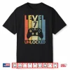 Kids Level 7 Unlocked Shirt Funny Video Gamer 7Th Birthday Gift Shirt