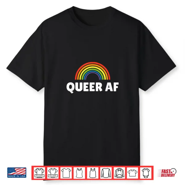 Lgbt Pride Queer Af Shirt