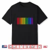Lgbtq Rainbow Flag Gay Pride Month Gift Barcode Lgbt Shirt