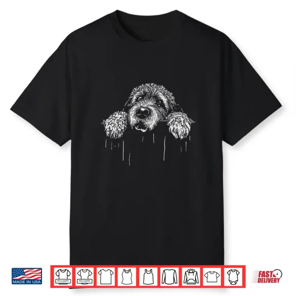 Labradoodle Funny Vintage Labrador Poodle Dog Lover Shirt