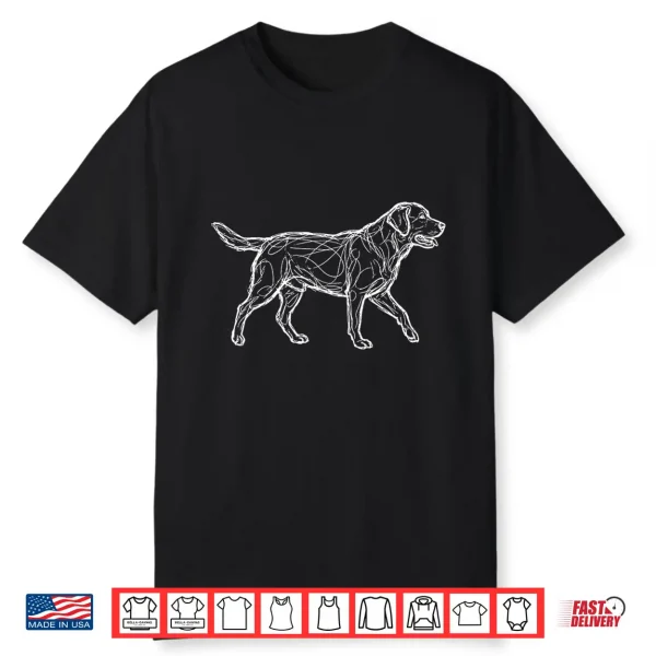 Labrador Line Art Shirt