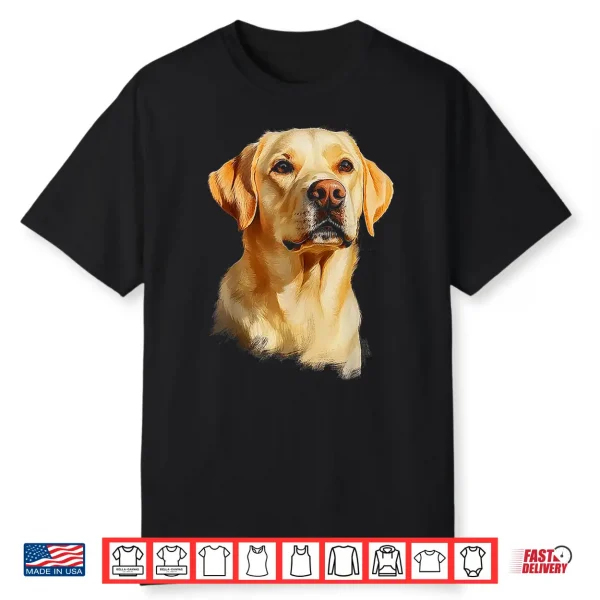 Labrador Retriever Dog Motif Pet Labrador Retriever Shirt