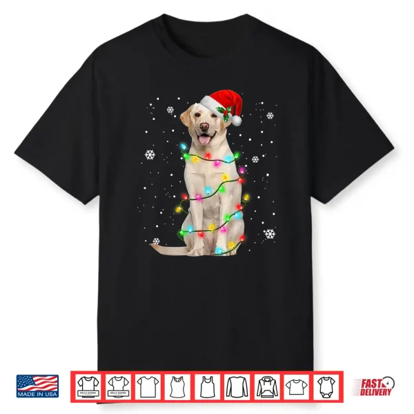 Labrador Retriever Dogs Tree Christmas Sweater Xmas Pet Dogs Shirt